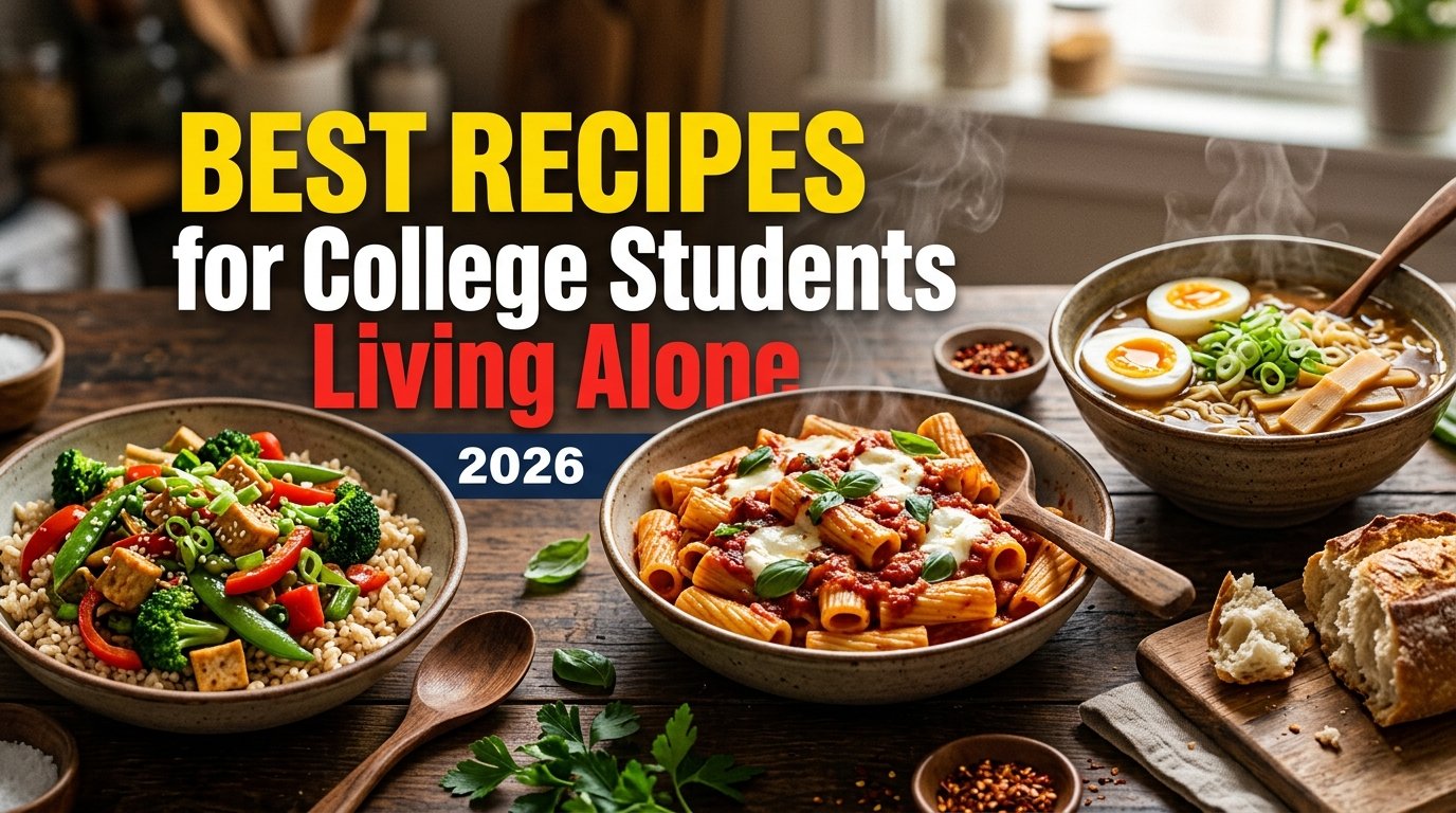 Best Recipes for College Students Living Alone 2026